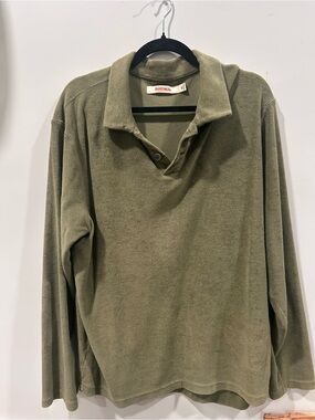 Birdwell Terry Cloth Polo Shirt
